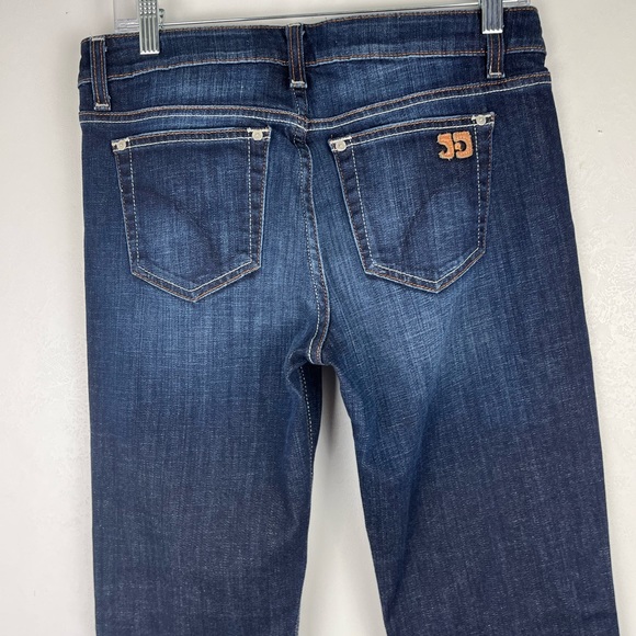 Joe’s Jeans Womens Muse Bootcut Jeans Sz 29 Dark Blue Wash Mid Rise Full Length - Picture 6 of 10